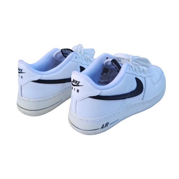 Nike Air Force 1 Low AN20 White Black CT7724-100 GS Sneakers Shoes 6.5 Y - Picture 5 of 9